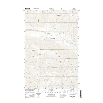 2014 Map of Keystone Peak, 2014 Print