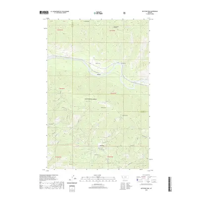 2020 Map of Keystone Peak, 2020 Print