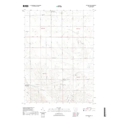 2018 Map of Keystone South, 2018 Print