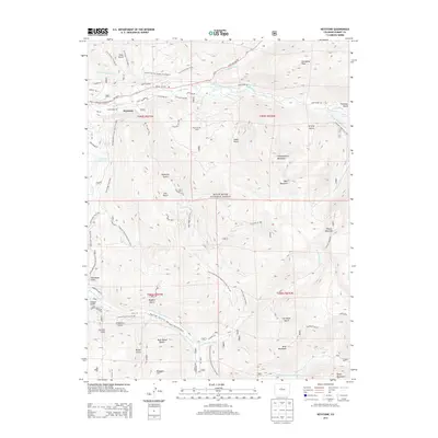 2013 Map of Keystone, 2013 Print