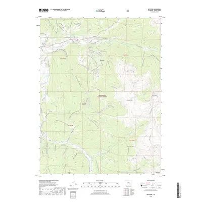 2019 Map of Keystone, 2019 Print