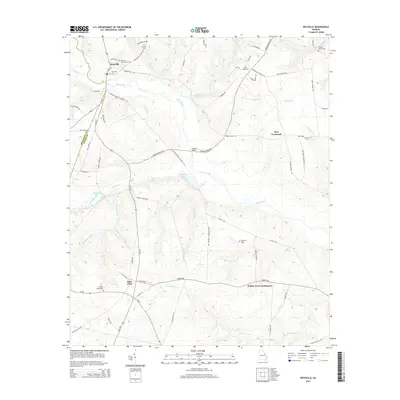 2014 Map of Keysville, 2014 Print