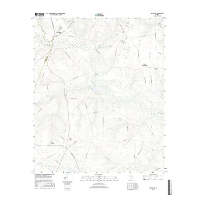 2017 Map of Keysville, 2017 Print