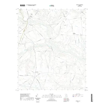 2020 Map of Keysville, 2020 Print
