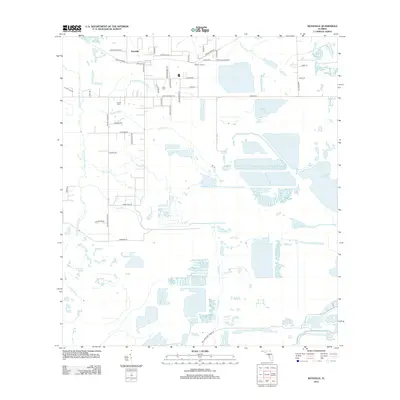 2012 Map of Keysville, 2012 Print
