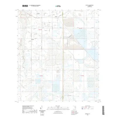 2021 Map of Keysville, 2021 Print