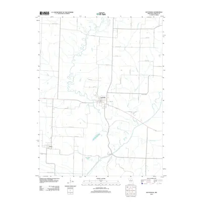 2012 Map of Keytesville, 2012 Print