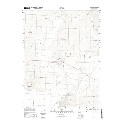 2014 Map of Keytesville, 2014 Print