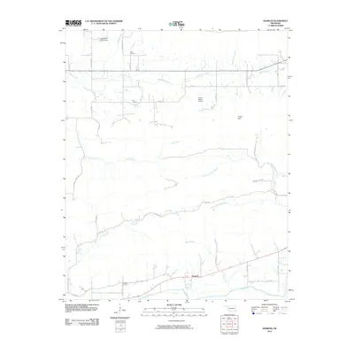 2010 Map of Kiamichi, 2010 Print