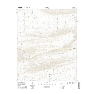 2016 Map of Kiamichi, 2016 Print