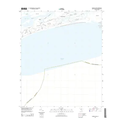2014 Map of Kiawah Island, 2014 Print