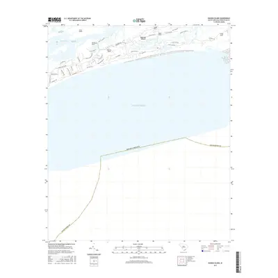 2017 Map of Kiawah Island, 2017 Print