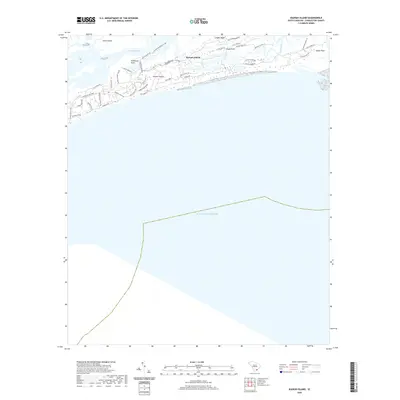 2020 Map of Kiawah Island, 2020 Print