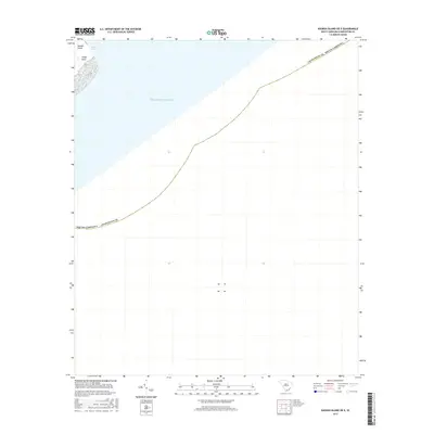 2017 Map of Kiawah Island OE E, 2017 Print