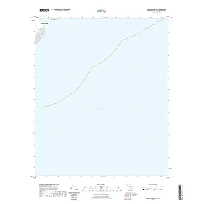2020 Map of Kiawah Island OE E, 2020 Print