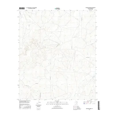 2016 Map of Kickapoo Spring, 2016 Print