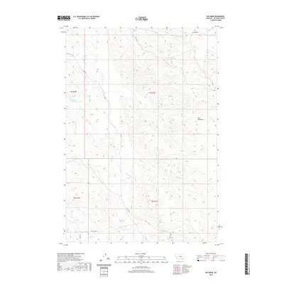 2020 Map of Kid Creek, 2020 Print