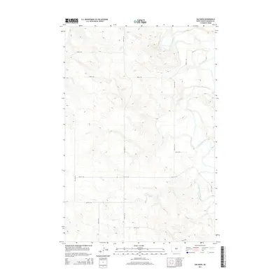 2014 Map of Kid Creek, 2014 Print