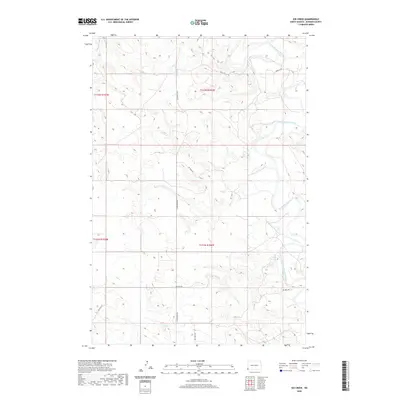 2020 Map of Kid Creek, 2020 Print