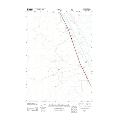 2011 Map of Kidd, 2011 Print