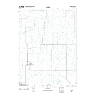 2012 Map of Kidder, 2012 Print