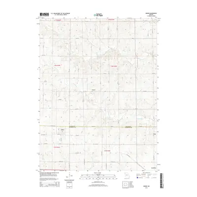 2014 Map of Kidder, 2014 Print