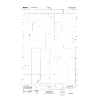 2012 Map of Kidder, 2012 Print
