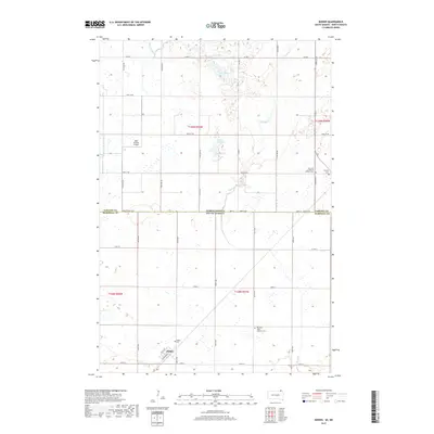 2017 Map of Kidder, 2017 Print