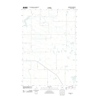 2012 Map of Kidder SE, 2012 Print