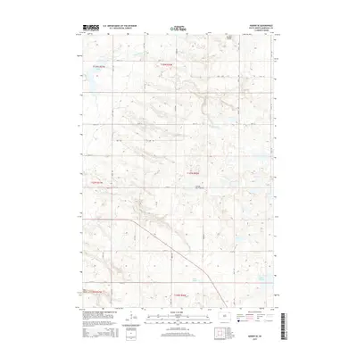 2015 Map of Kidder SE, 2015 Print