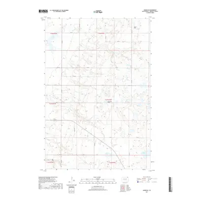2017 Map of Kidder SE, 2017 Print