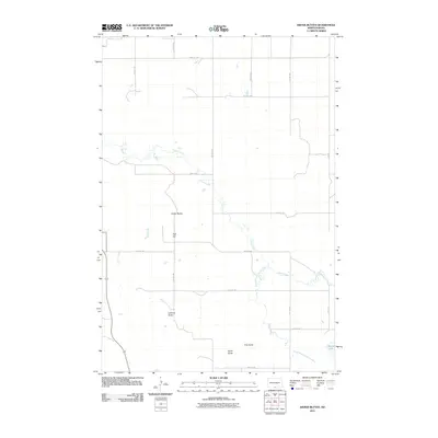 2011 Map of Kiefer Buttes, 2011 Print