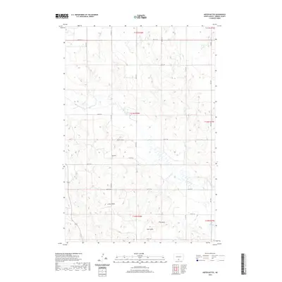 2020 Map of Kiefer Buttes, 2020 Print