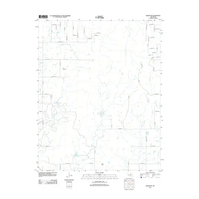 2012 Map of Kiefer SW, 2012 Print