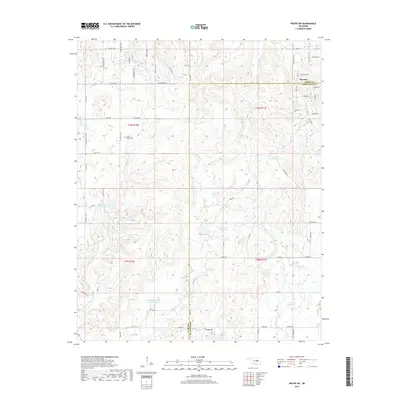 2018 Map of Kiefer SW, 2018 Print
