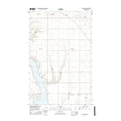 2017 Map of Kiehns Coulee, 2017 Print