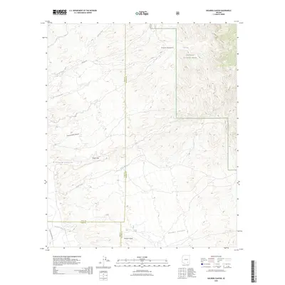 2026 Map of Kielberg Canyon, 2026 Print