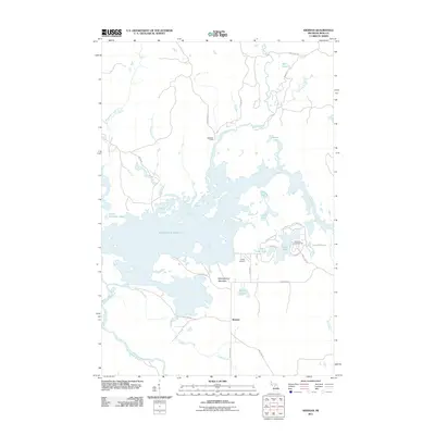 2011 Map of Kiernan, 2011 Print