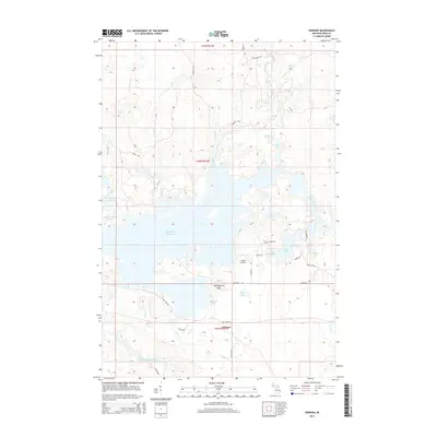 2014 Map of Kiernan, 2014 Print