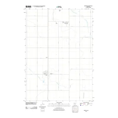 2010 Map of Kiester, 2010 Print