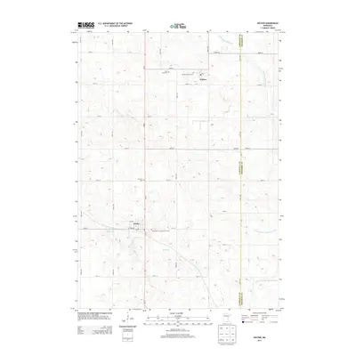 2013 Map of Kiester, 2013 Print