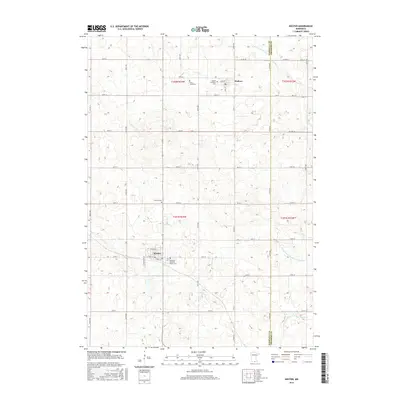 2016 Map of Kiester, 2016 Print