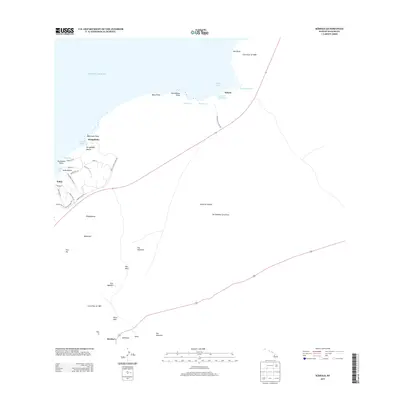 2013 Map of Kiholo, 2013 Print
