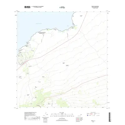 2017 Map of Kiholo, 2017 Print