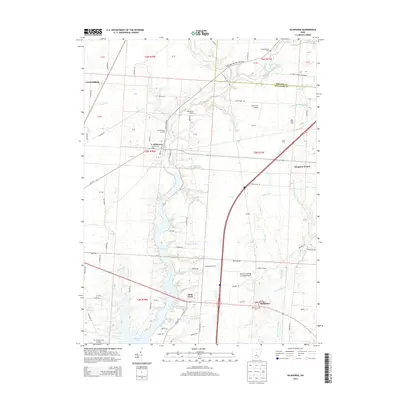 2013 Map of Kilbourne, 2013 Print