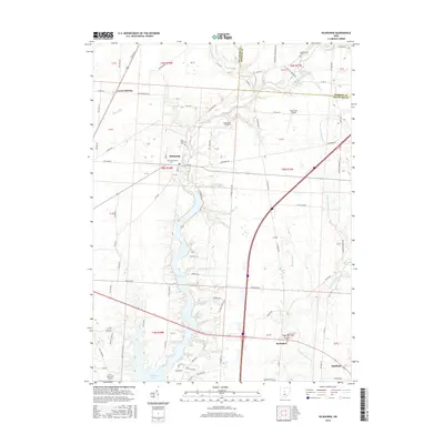 2016 Map of Kilbourne, 2016 Print