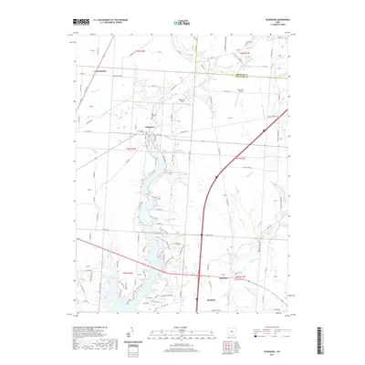 2019 Map of Kilbourne, 2019 Print