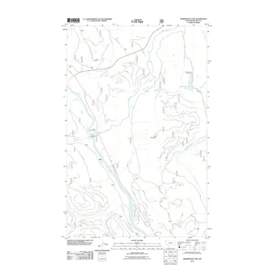 2011 Map of Kilbrennan Lake, 2011 Print