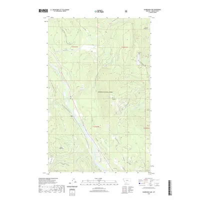 2020 Map of Kilbrennan Lake, 2020 Print