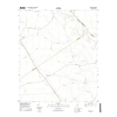 2014 Map of Kildare, 2014 Print
